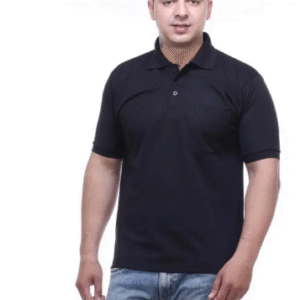 MENS SOLID POLO T - SHIRT