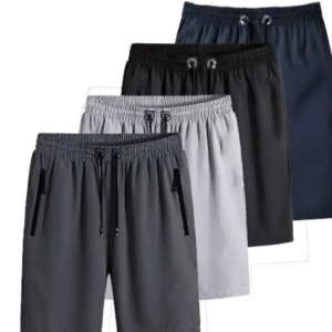 Combo of 4 Men's Stretchable Cotton Shorts